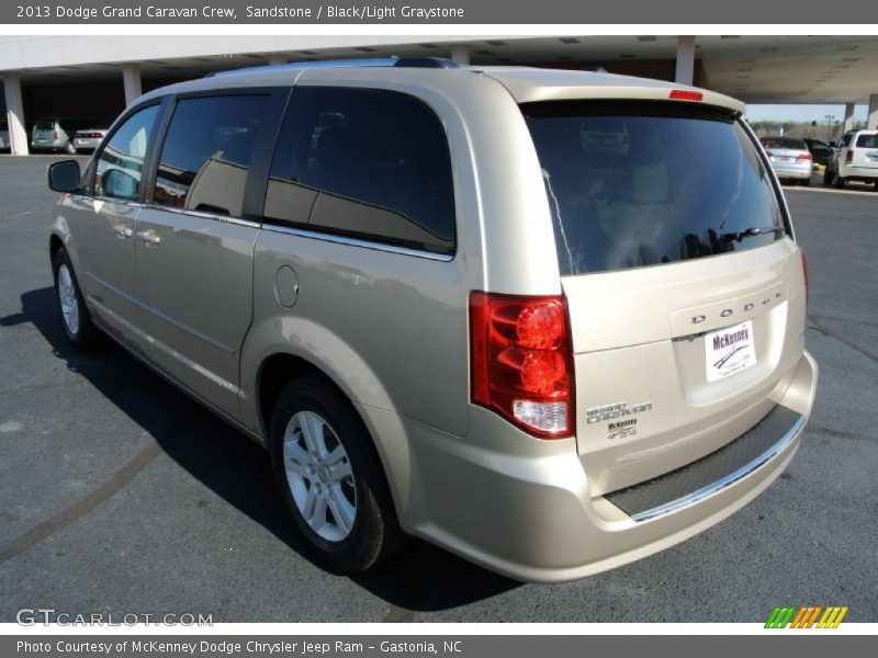 Sandstone / Black/Light Graystone 2013 Dodge Grand Caravan Crew