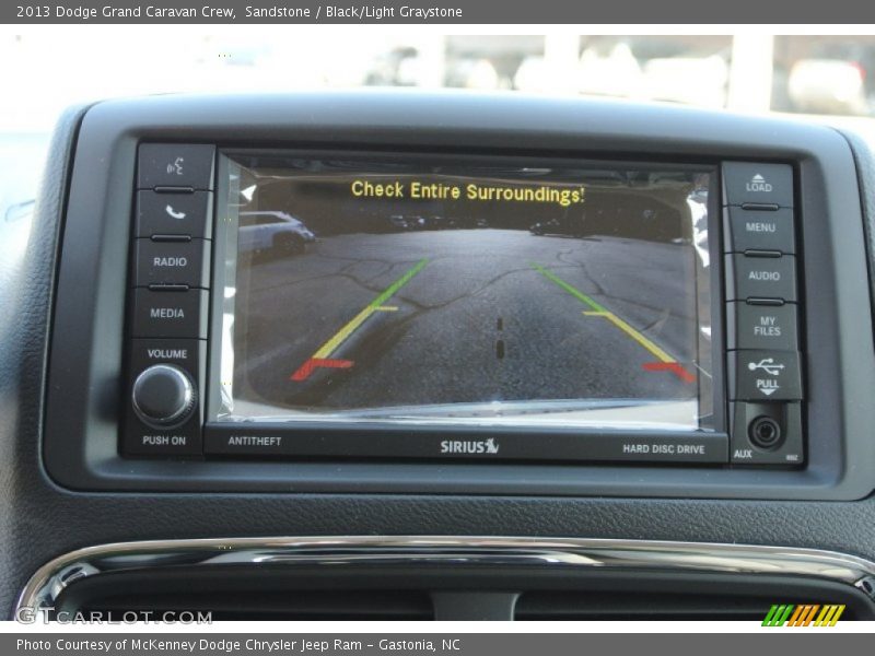 Sandstone / Black/Light Graystone 2013 Dodge Grand Caravan Crew