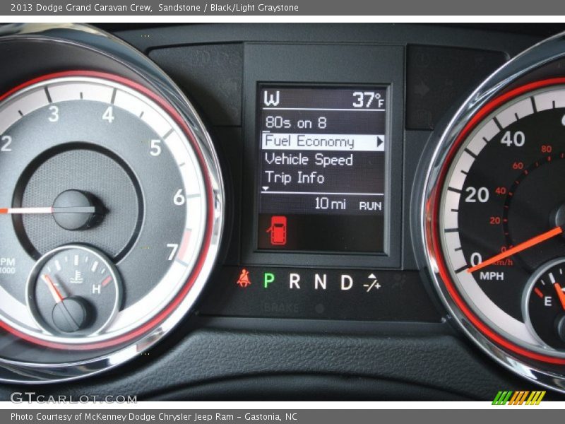 Sandstone / Black/Light Graystone 2013 Dodge Grand Caravan Crew