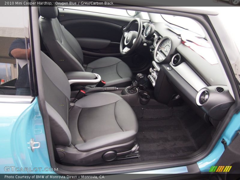 Oxygen Blue / Grey/Carbon Black 2010 Mini Cooper Hardtop