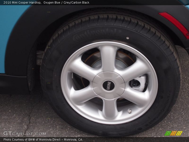 Oxygen Blue / Grey/Carbon Black 2010 Mini Cooper Hardtop