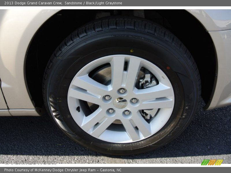 Sandstone / Black/Light Graystone 2013 Dodge Grand Caravan Crew