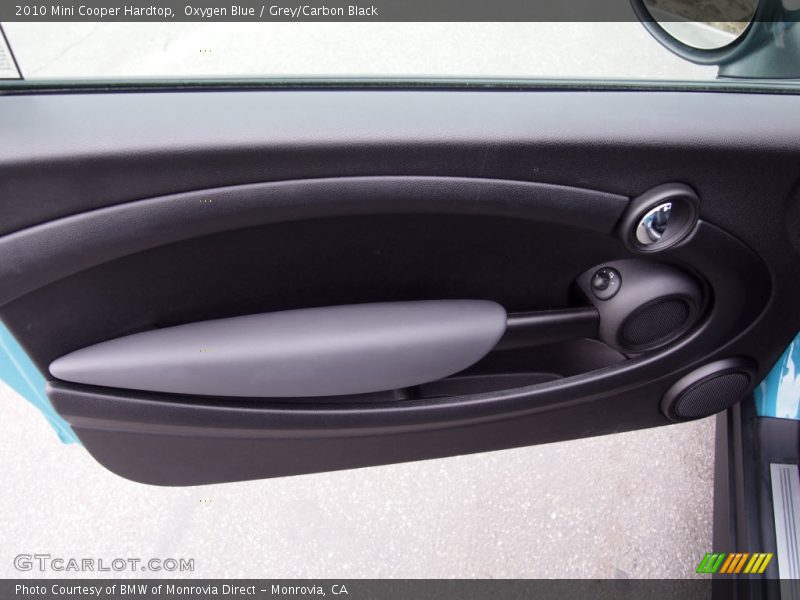 Oxygen Blue / Grey/Carbon Black 2010 Mini Cooper Hardtop