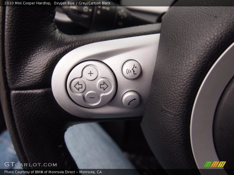 Oxygen Blue / Grey/Carbon Black 2010 Mini Cooper Hardtop