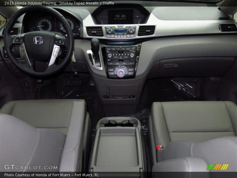 Smokey Topaz Metallic / Truffle 2013 Honda Odyssey Touring