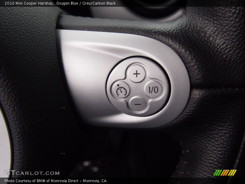 Oxygen Blue / Grey/Carbon Black 2010 Mini Cooper Hardtop