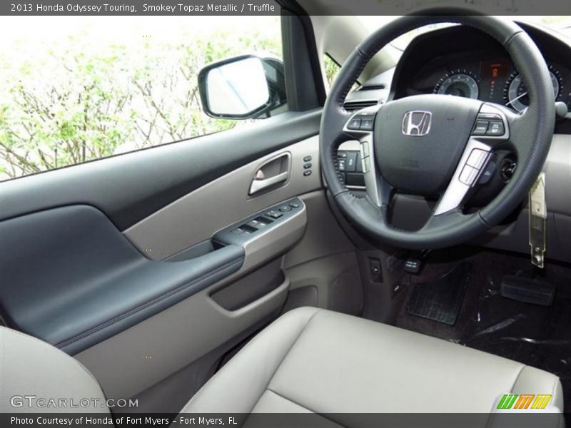 Smokey Topaz Metallic / Truffle 2013 Honda Odyssey Touring