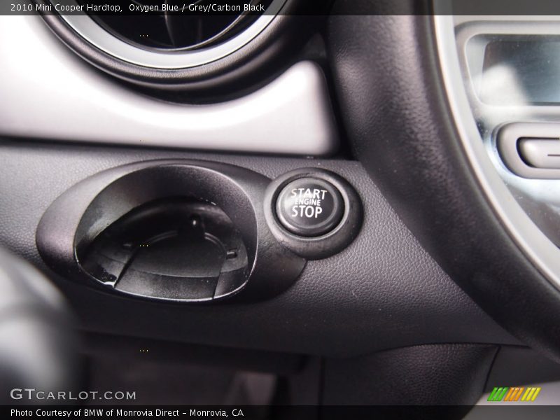 Oxygen Blue / Grey/Carbon Black 2010 Mini Cooper Hardtop