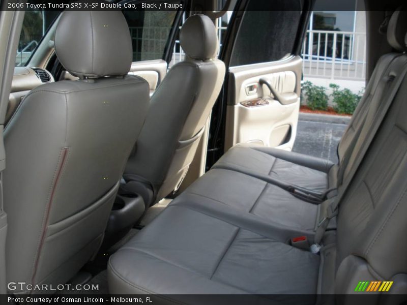 Black / Taupe 2006 Toyota Tundra SR5 X-SP Double Cab