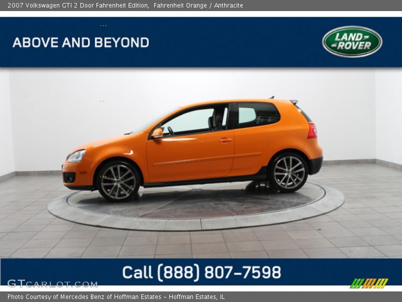 Fahrenheit Orange / Anthracite 2007 Volkswagen GTI 2 Door Fahrenheit Edition