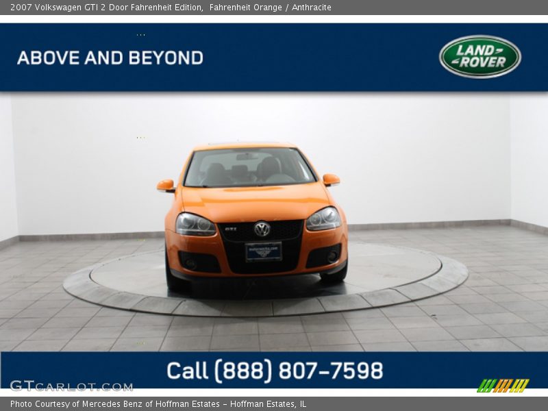 Fahrenheit Orange / Anthracite 2007 Volkswagen GTI 2 Door Fahrenheit Edition