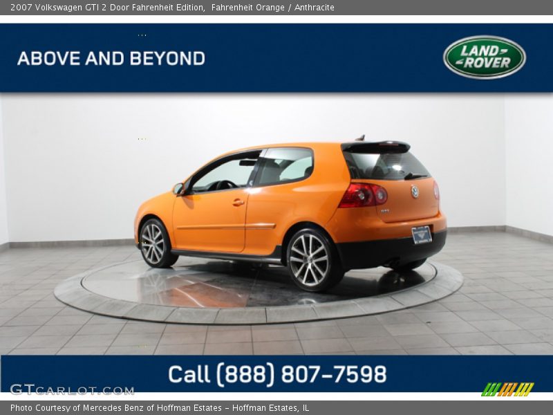 Fahrenheit Orange / Anthracite 2007 Volkswagen GTI 2 Door Fahrenheit Edition
