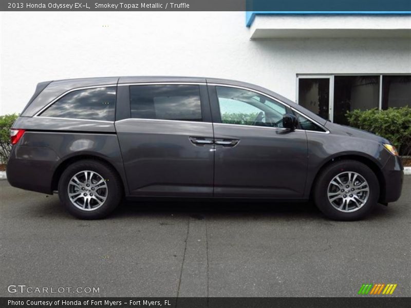 Smokey Topaz Metallic / Truffle 2013 Honda Odyssey EX-L