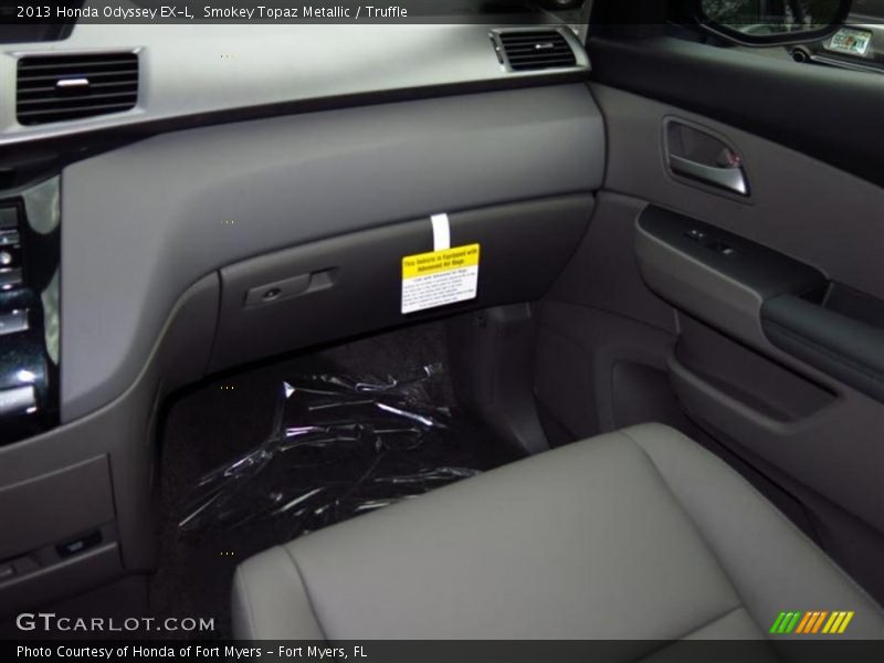 Smokey Topaz Metallic / Truffle 2013 Honda Odyssey EX-L