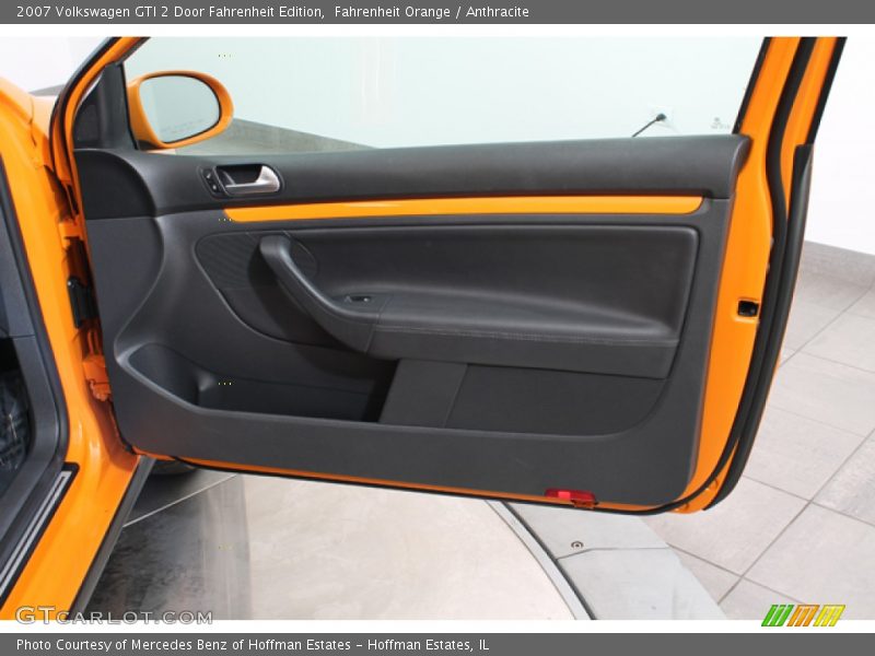 Door Panel of 2007 GTI 2 Door Fahrenheit Edition
