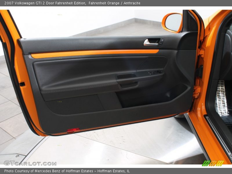 Door Panel of 2007 GTI 2 Door Fahrenheit Edition