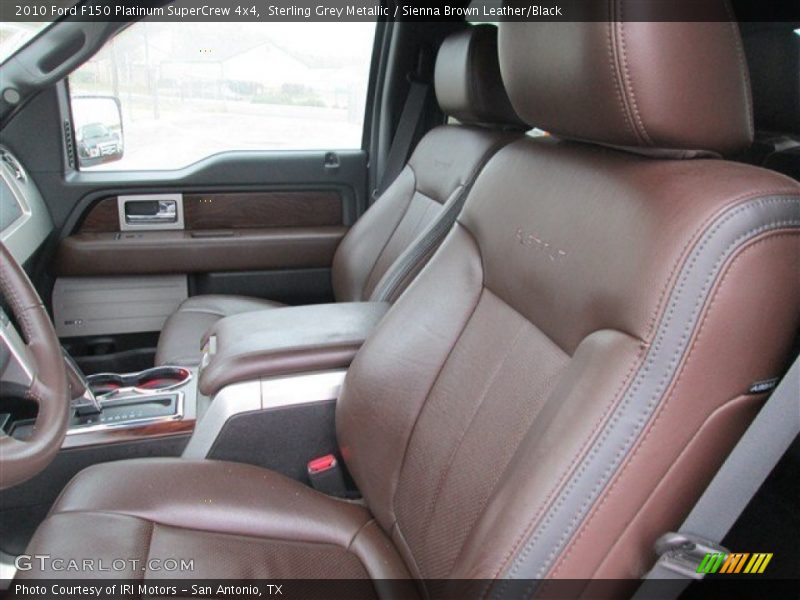 2010 F150 Platinum SuperCrew 4x4 Sienna Brown Leather/Black Interior