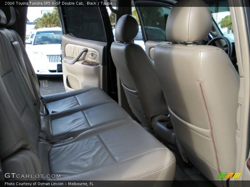 Black / Taupe 2006 Toyota Tundra SR5 X-SP Double Cab