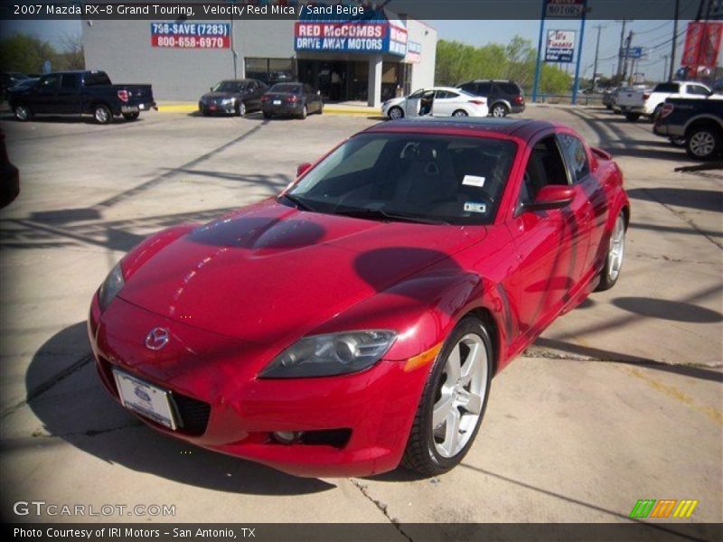 Velocity Red Mica / Sand Beige 2007 Mazda RX-8 Grand Touring