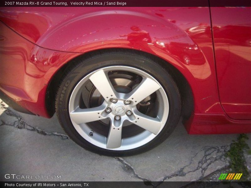 Velocity Red Mica / Sand Beige 2007 Mazda RX-8 Grand Touring