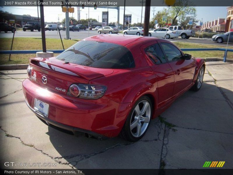 Velocity Red Mica / Sand Beige 2007 Mazda RX-8 Grand Touring