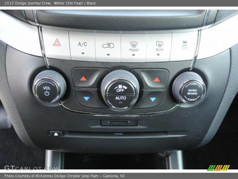 Controls of 2013 Journey Crew