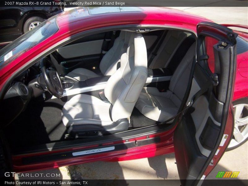 Velocity Red Mica / Sand Beige 2007 Mazda RX-8 Grand Touring