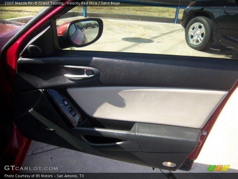 Velocity Red Mica / Sand Beige 2007 Mazda RX-8 Grand Touring