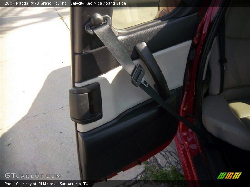 Velocity Red Mica / Sand Beige 2007 Mazda RX-8 Grand Touring