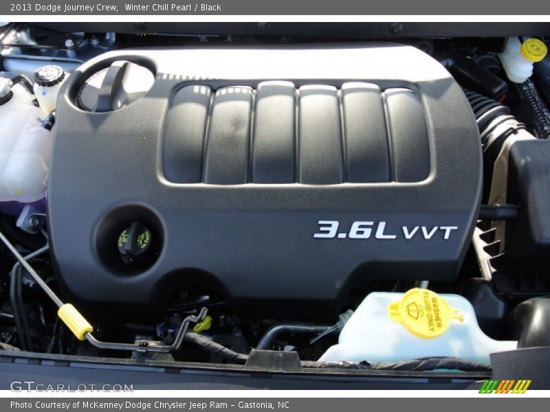  2013 Journey Crew Engine - 3.6 Liter DOHC 24-Valve VVT Pentastar V6