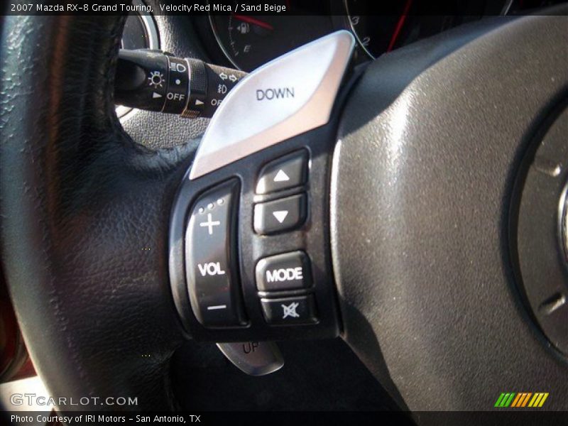 Velocity Red Mica / Sand Beige 2007 Mazda RX-8 Grand Touring