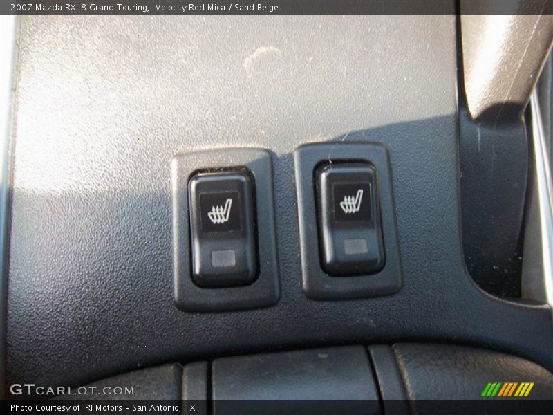 Velocity Red Mica / Sand Beige 2007 Mazda RX-8 Grand Touring