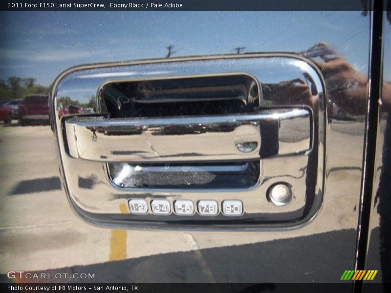 Ebony Black / Pale Adobe 2011 Ford F150 Lariat SuperCrew