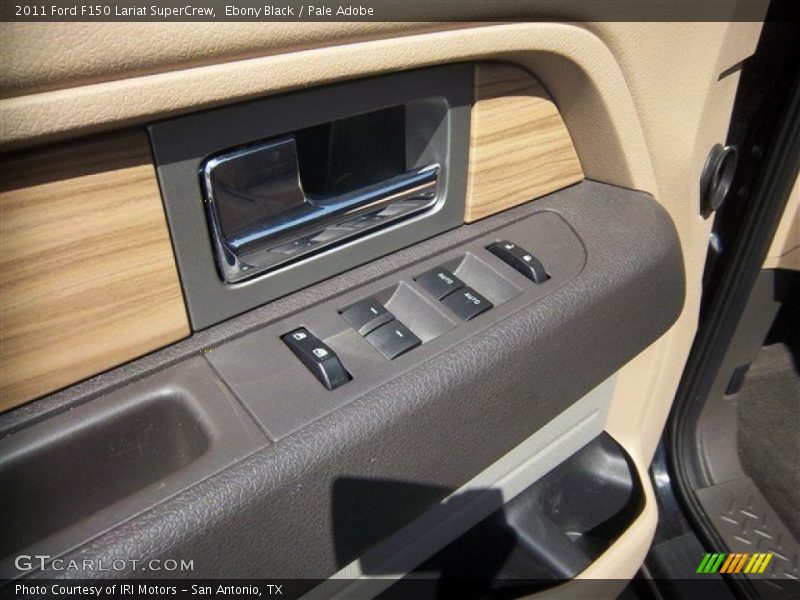 Ebony Black / Pale Adobe 2011 Ford F150 Lariat SuperCrew