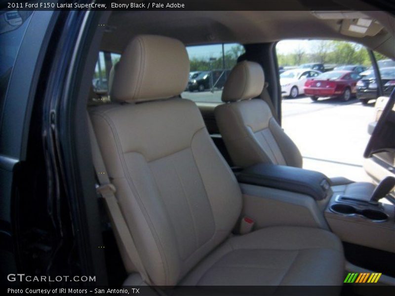 Ebony Black / Pale Adobe 2011 Ford F150 Lariat SuperCrew