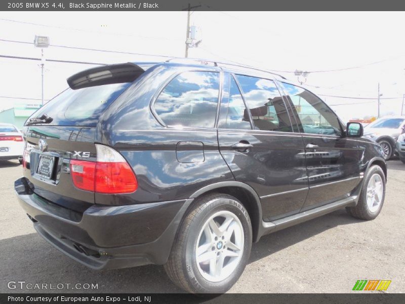 Black Sapphire Metallic / Black 2005 BMW X5 4.4i