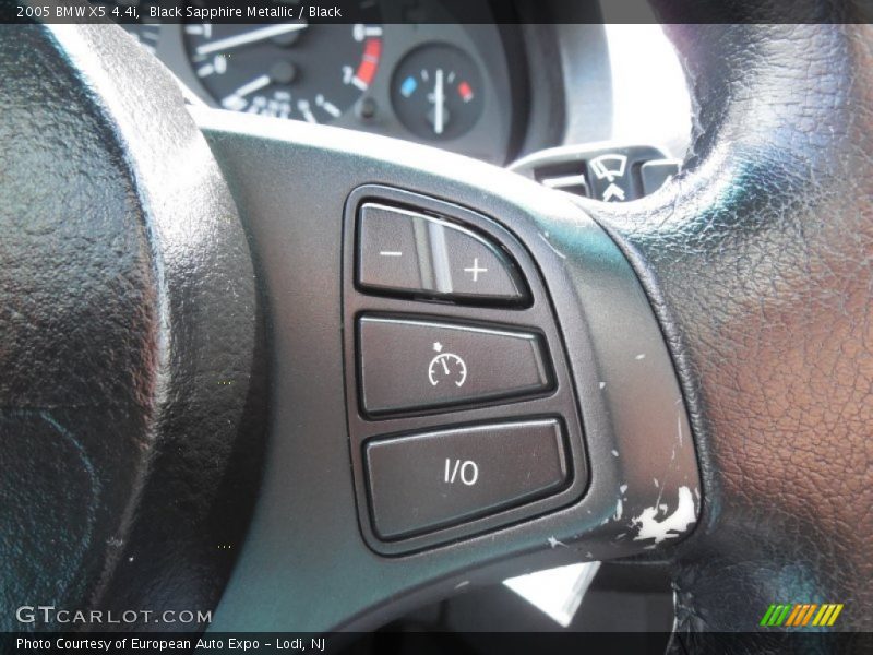 Black Sapphire Metallic / Black 2005 BMW X5 4.4i