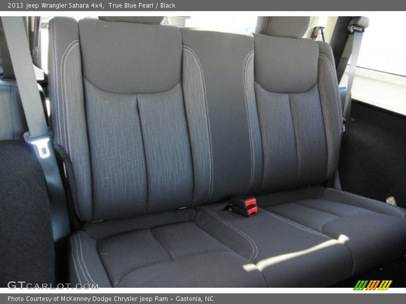 True Blue Pearl / Black 2013 Jeep Wrangler Sahara 4x4