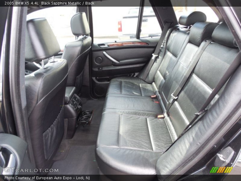 Black Sapphire Metallic / Black 2005 BMW X5 4.4i