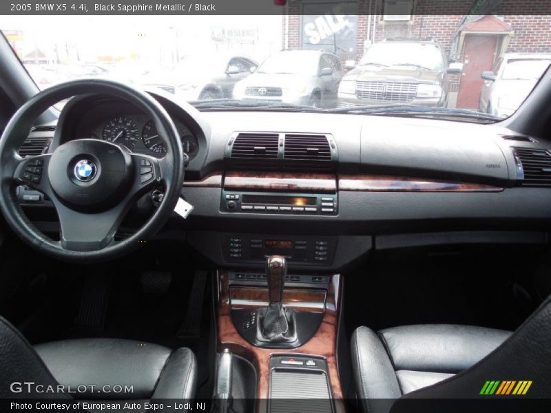 Black Sapphire Metallic / Black 2005 BMW X5 4.4i