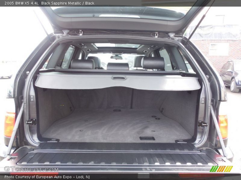 Black Sapphire Metallic / Black 2005 BMW X5 4.4i