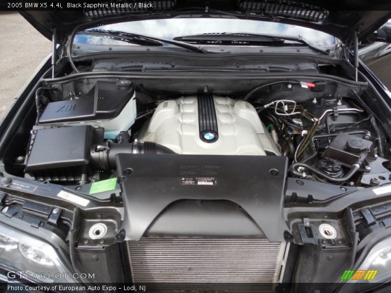 Black Sapphire Metallic / Black 2005 BMW X5 4.4i