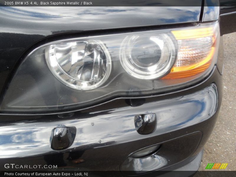 Black Sapphire Metallic / Black 2005 BMW X5 4.4i