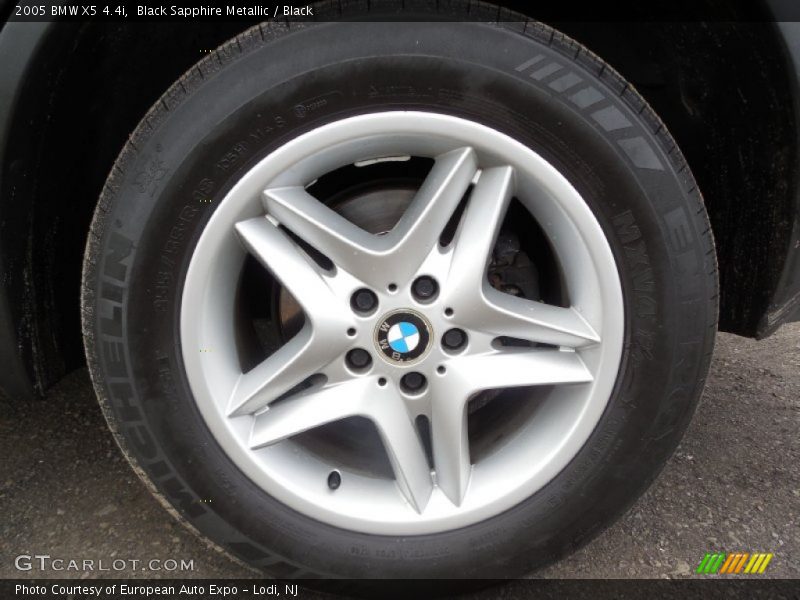 Black Sapphire Metallic / Black 2005 BMW X5 4.4i