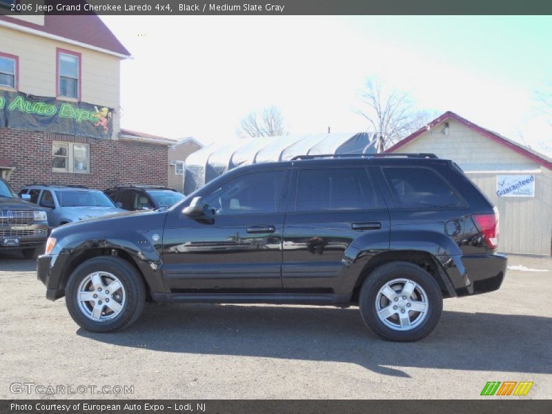 Black / Medium Slate Gray 2006 Jeep Grand Cherokee Laredo 4x4