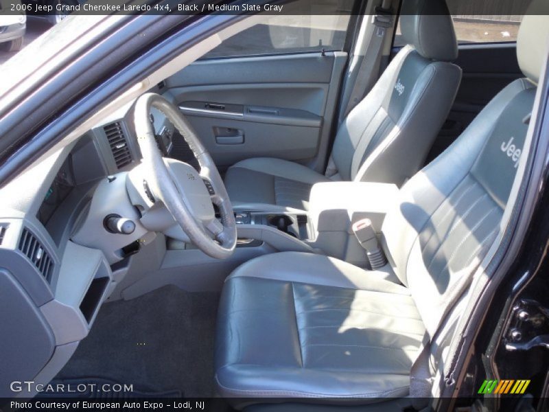 Black / Medium Slate Gray 2006 Jeep Grand Cherokee Laredo 4x4