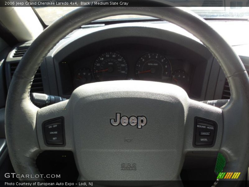 Black / Medium Slate Gray 2006 Jeep Grand Cherokee Laredo 4x4