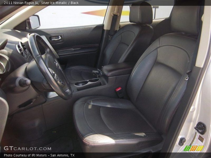Silver Ice Metallic / Black 2011 Nissan Rogue SL