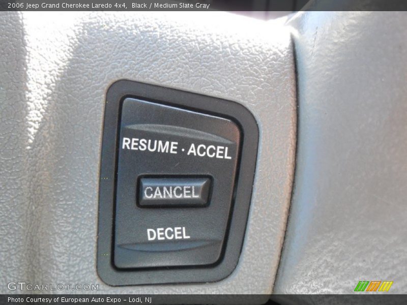 Black / Medium Slate Gray 2006 Jeep Grand Cherokee Laredo 4x4