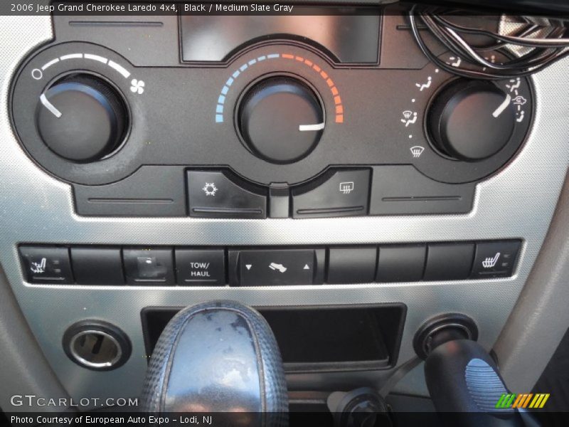 Black / Medium Slate Gray 2006 Jeep Grand Cherokee Laredo 4x4